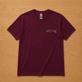 Camiseta con galgo corriendo