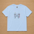 Camiseta con ángel y demonio